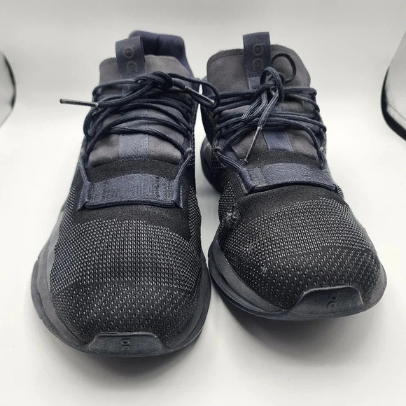 ON Cloudnova Men's Sneaker 11 in Black/Eclipse Gym Outdoors Running Athletic - Picture 8 of 13